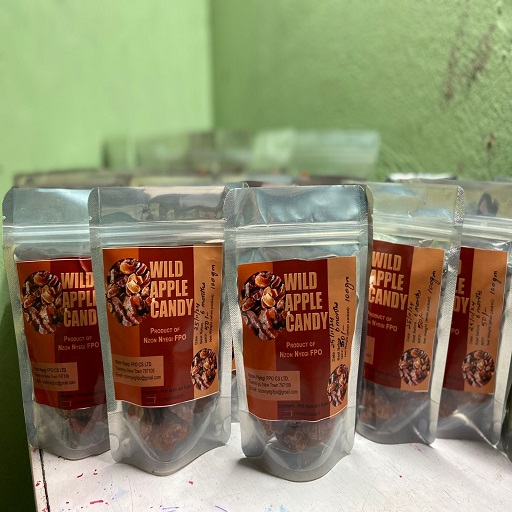 Organic Wild Apple Candy 100 Gm